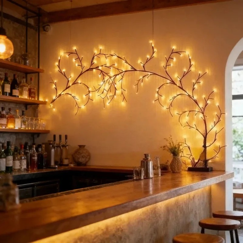 Wall Decor Lighting Tree - Luzes de Parede LED em Forma