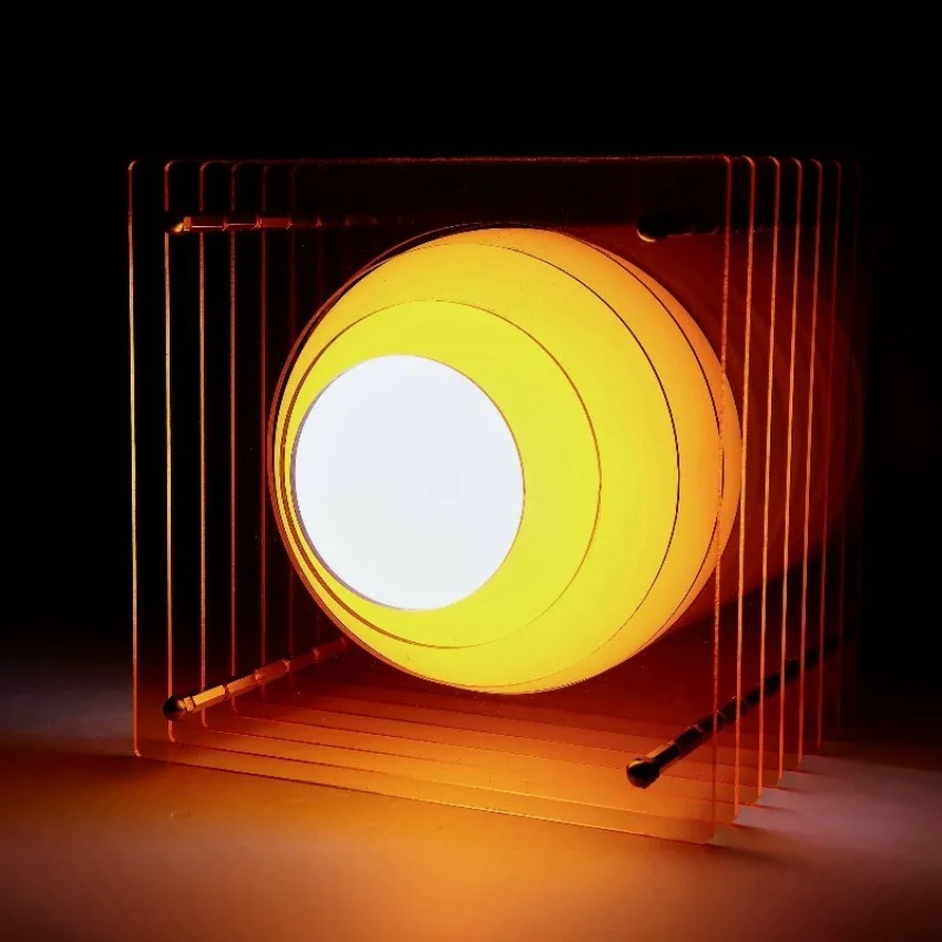 Lighting Decor Room - Diy acrílico mil camadas lâmpada lua