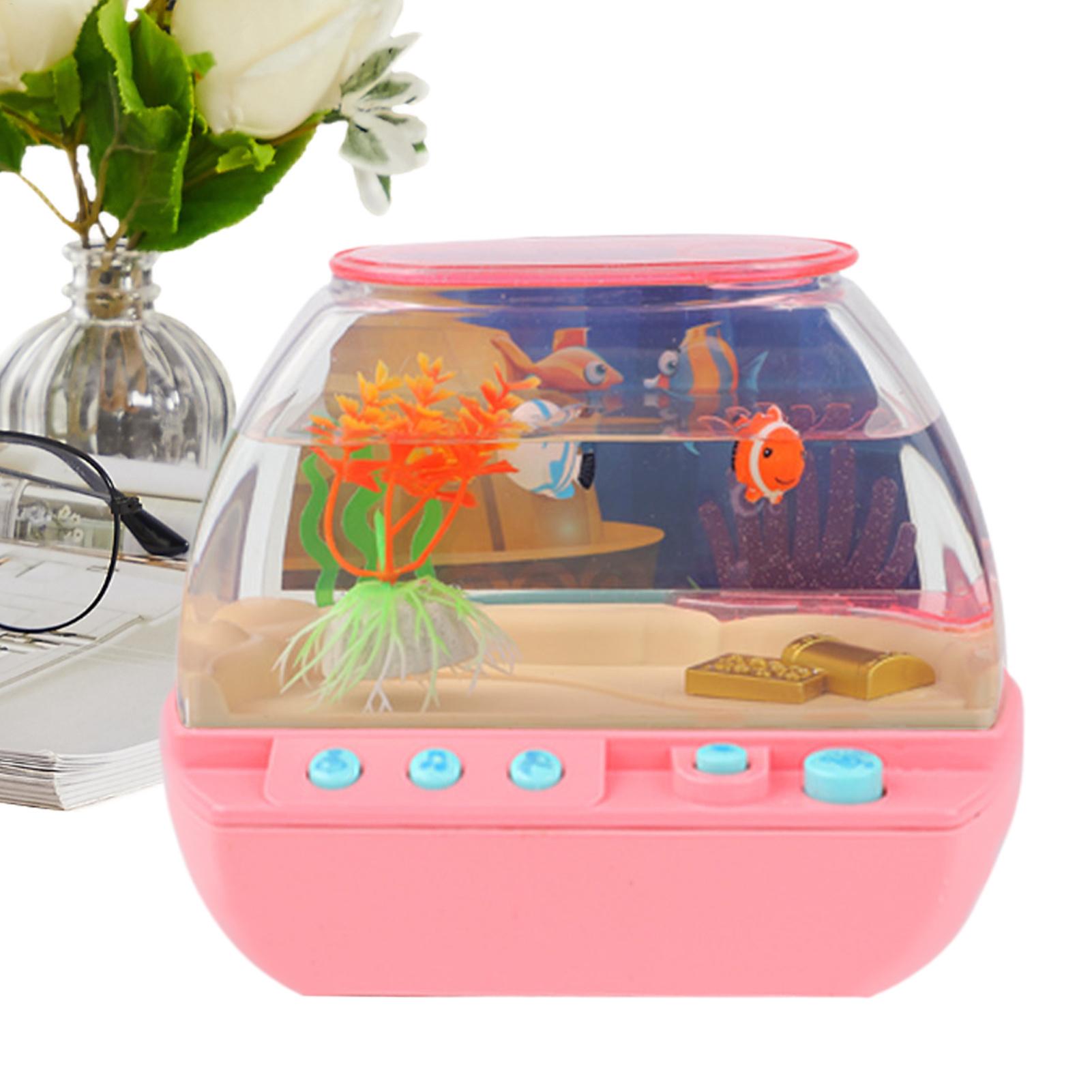 Lighting Decor Room - Aquário de Brinquedo com Música e