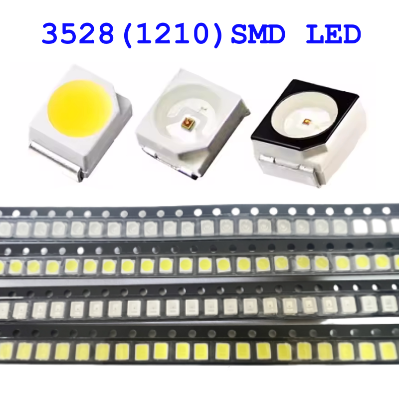 Orange Lighting Decor - 100pcs/2000pcs/Lote 3528 1210 Diodo SMD LED