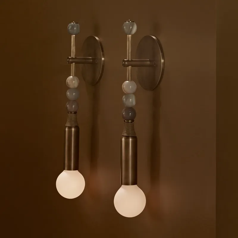 Lighting Decor Room - Luminária de Parede Nórdica Vintage para