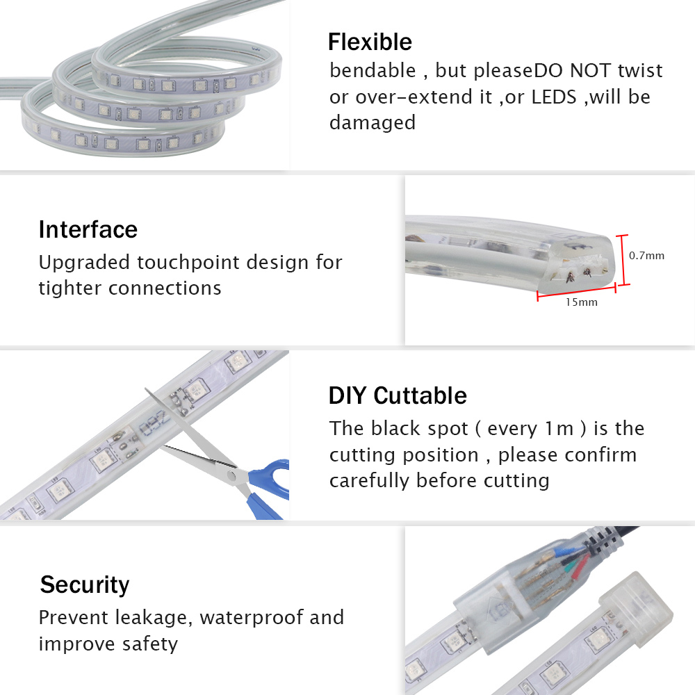 220v bluetooth rgb conduziu a  - Decor Lighting Uk avaliação e preço