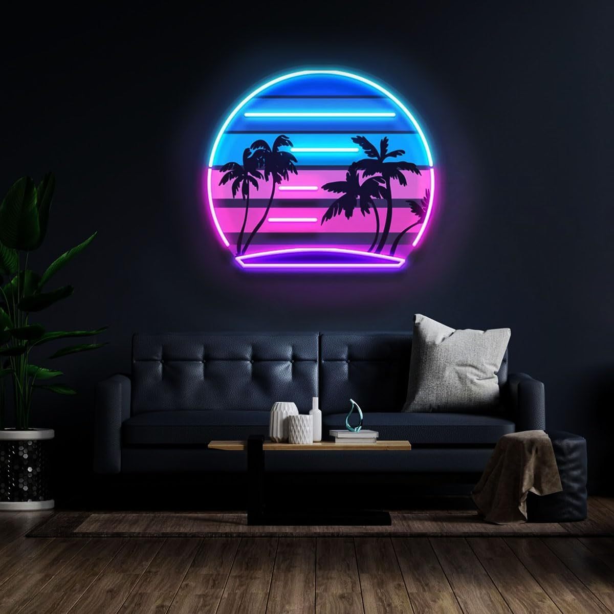 Letreiro de Neon LED com Arte  - Wall Decor Lighting Tree avaliação e preço