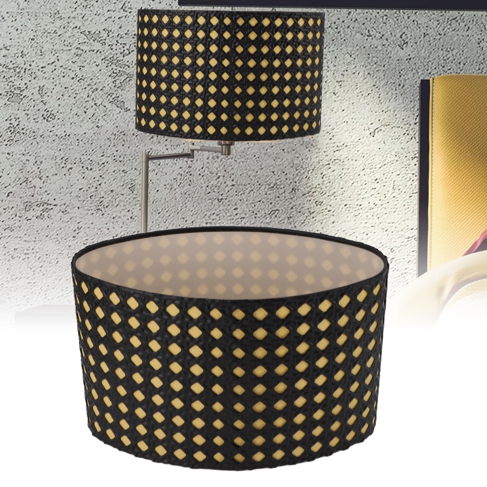 Abajur de Ferro Moderno com Pa - Geometric Lamp Shade avaliação e preço