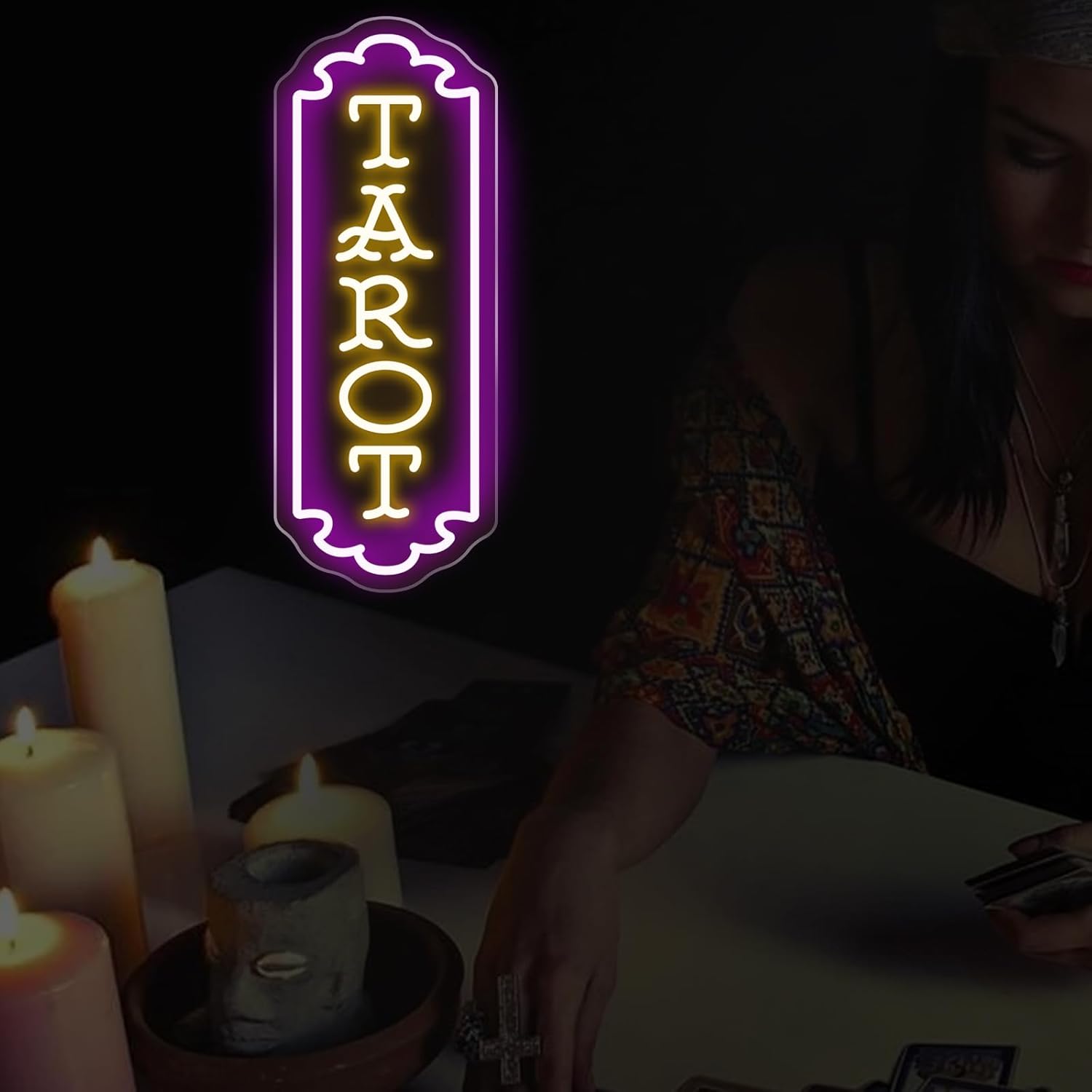Letreiro de Neon Tarot com Ali - Lighting Decor Room avaliação e preço