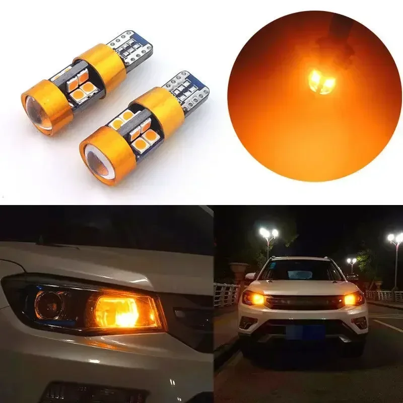 2 unidades carro T10 12V LED l - Orange Lighting Decor avaliação e preço