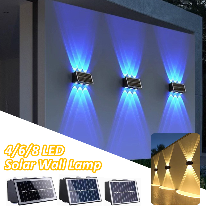 Luzes solares para fora da cer - Garage Lighting Decor avaliação e preço