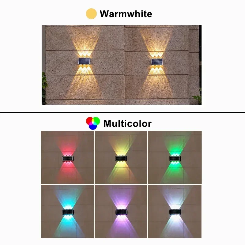 Luzes solares para fora da cer - Garage Lighting Decor avaliação e preço