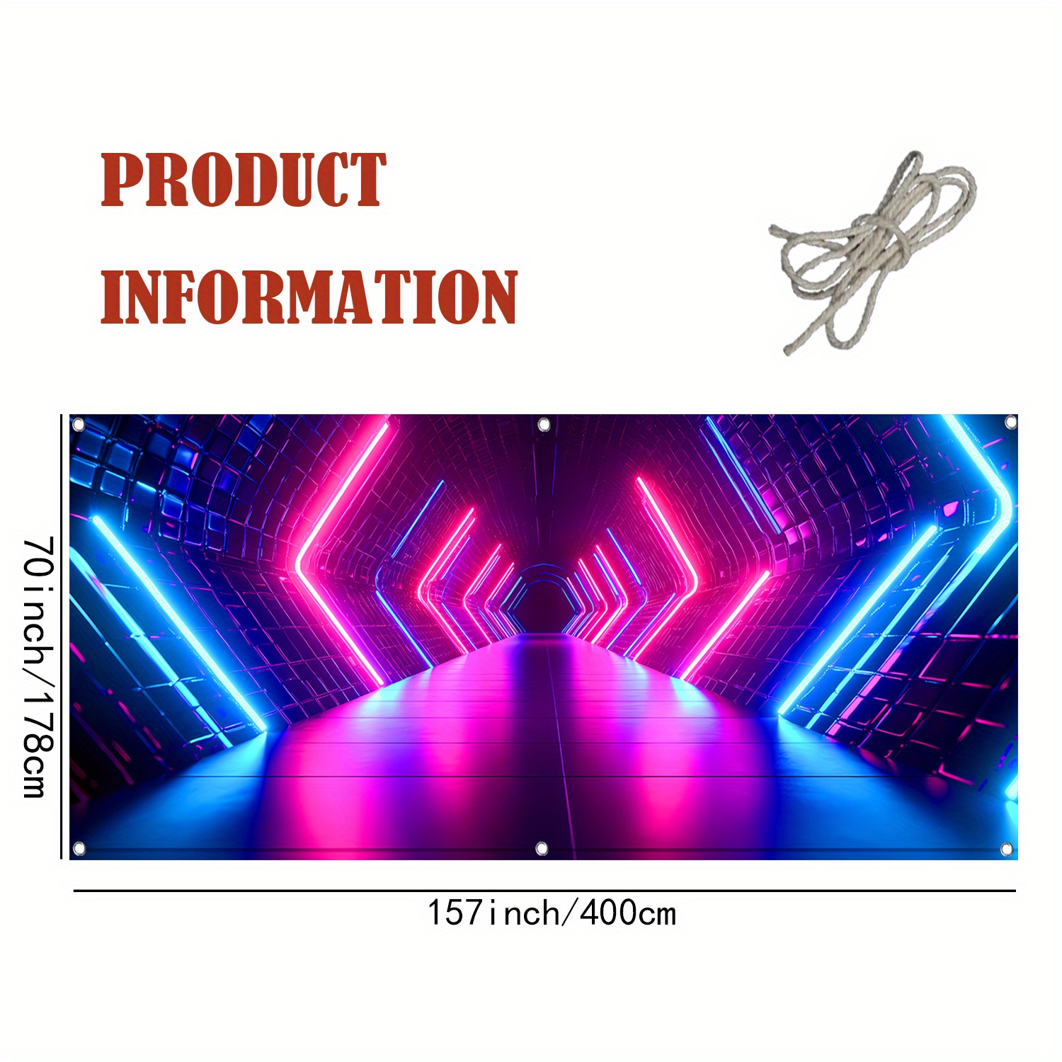 1 pc criativo futuro túnel do  - Garage Lighting Decor avaliação e preço