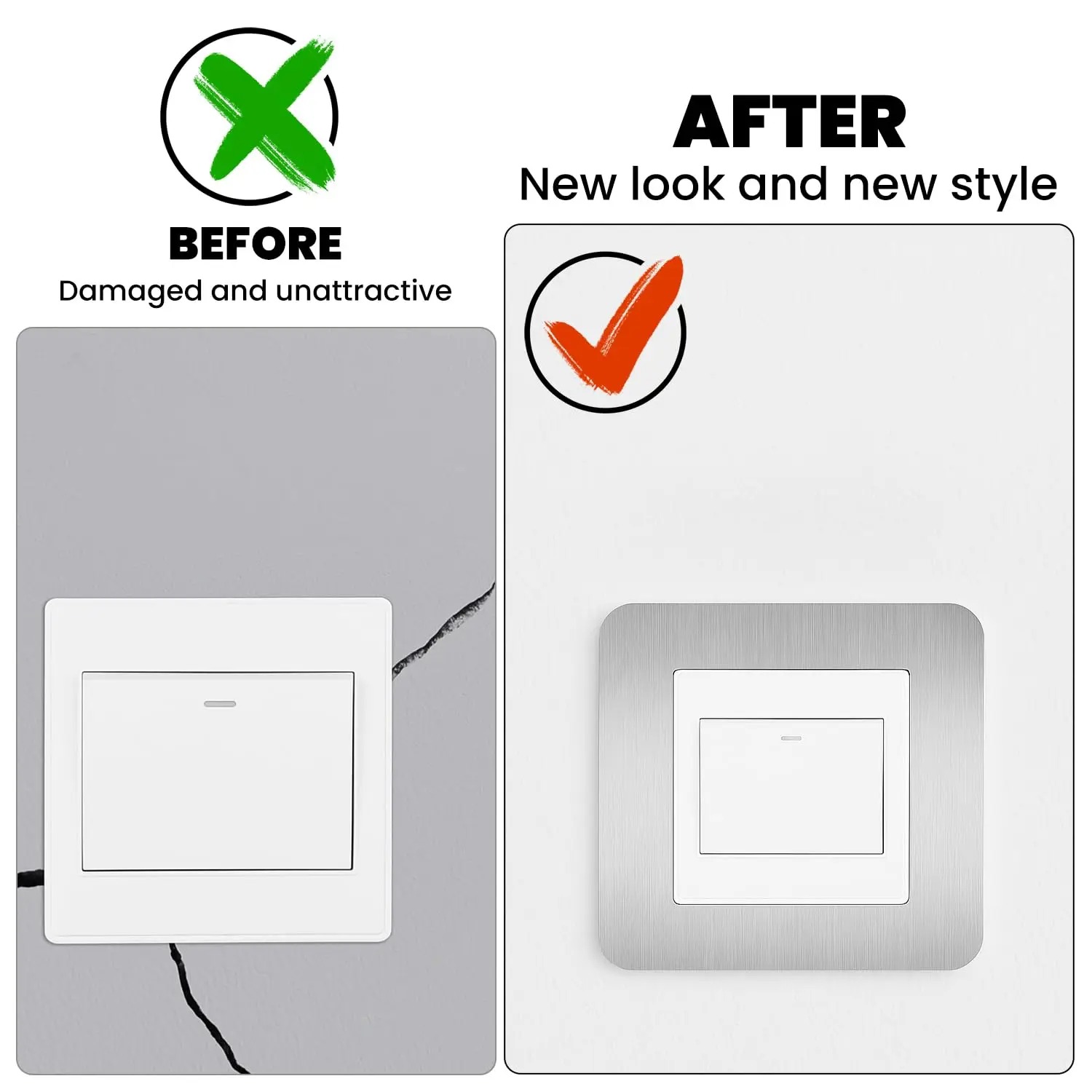 4 unidades de interruptor de l - Decor Lighting Uk avaliação e preço