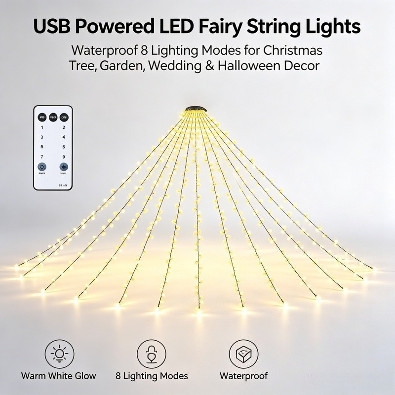 Luzes de Fada LED USB, Luzes d - Wedding Lighting And Decor avaliação e preço