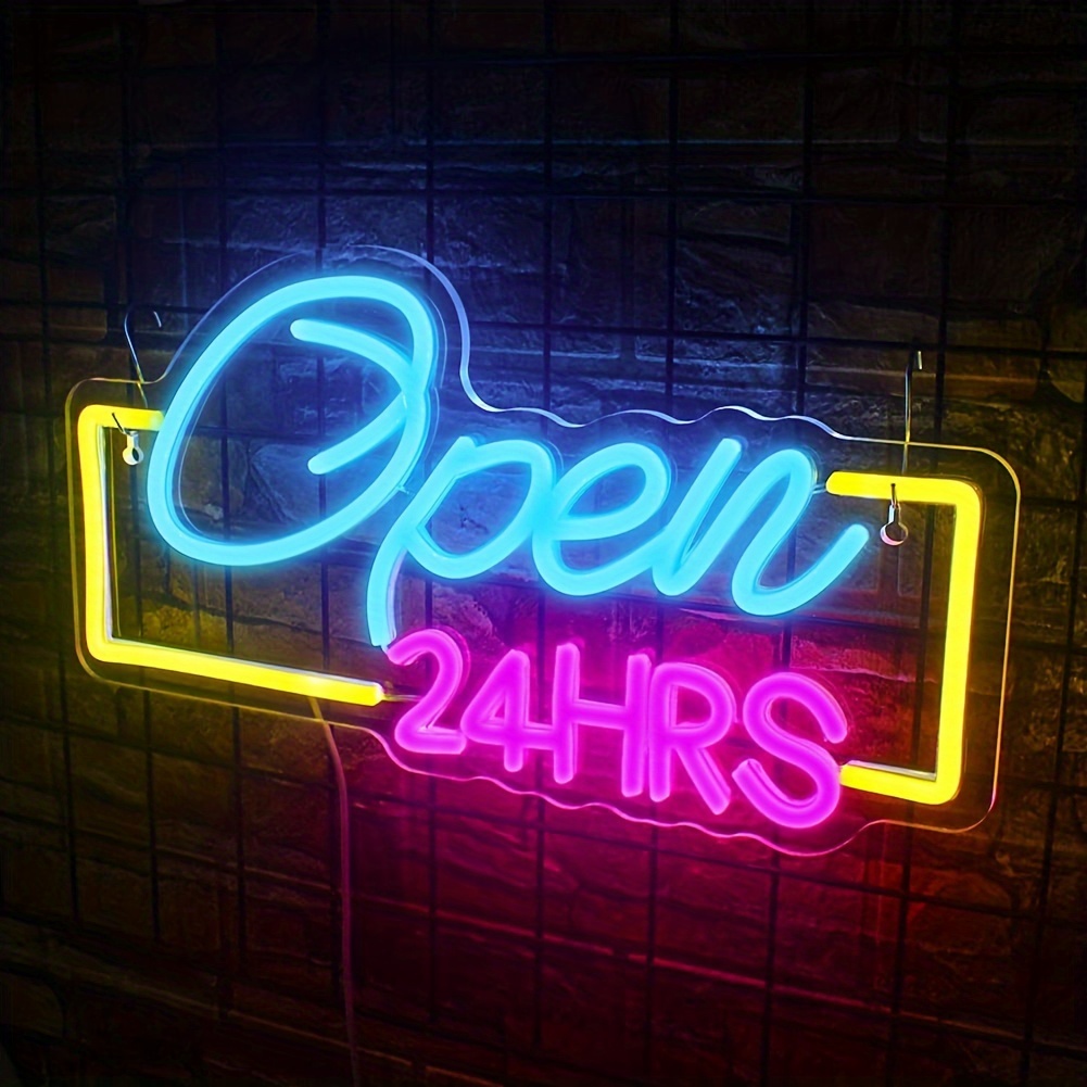LED Neon Sign Light para decor - Decor Lighting Opening Hours avaliação e preço