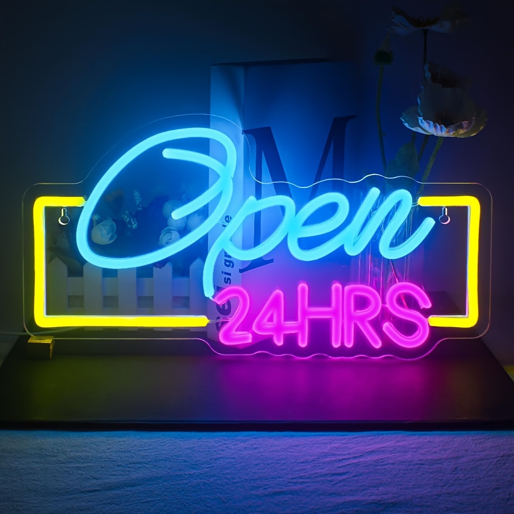 LED Neon Sign Light para decor - Decor Lighting Opening Hours avaliação e preço