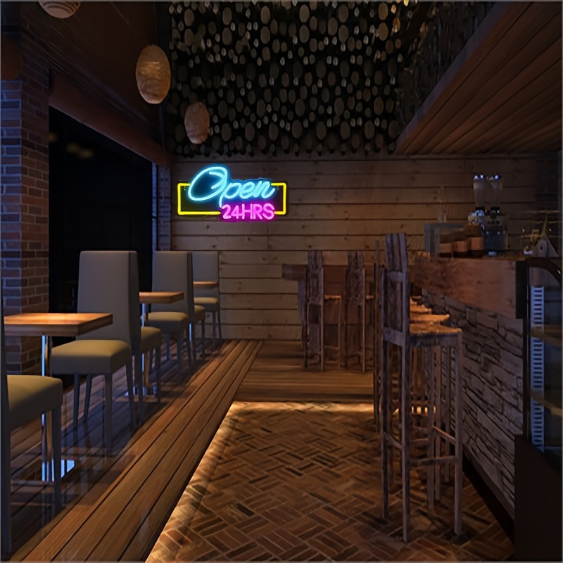 LED Neon Sign Light para decor - Decor Lighting Opening Hours avaliação e preço