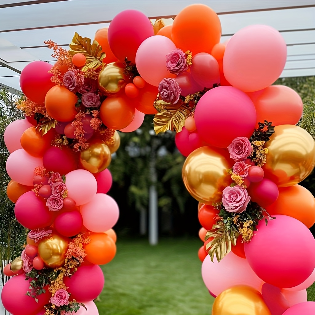 Guirlanda de balões rosa choqu - Orange Lighting Decor avaliação e preço