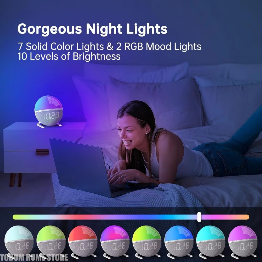 Despertador com Luz de Nascer  - Lighting Decor Sunrise avaliação e preço