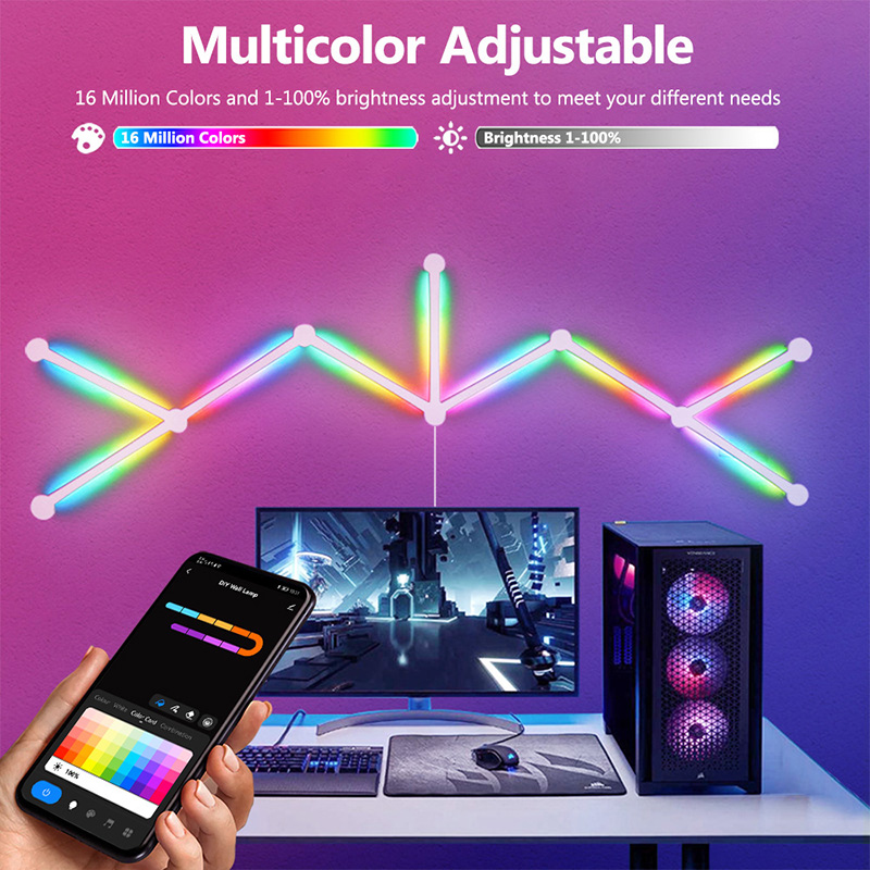 Lâmpada de parede rgb intelige - Lighting Decor Room avaliação e preço