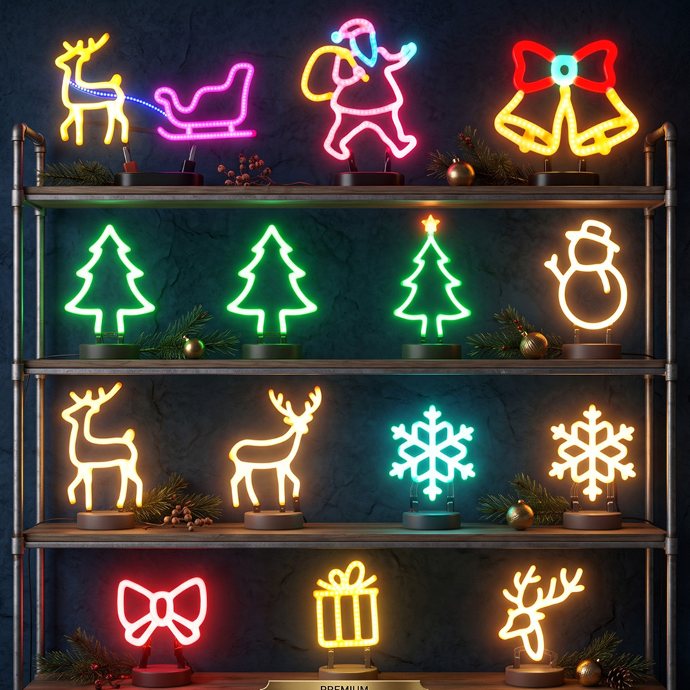 Decoração de Natal: Luminária  - Wall Decor Lighting Tree avaliação e preço