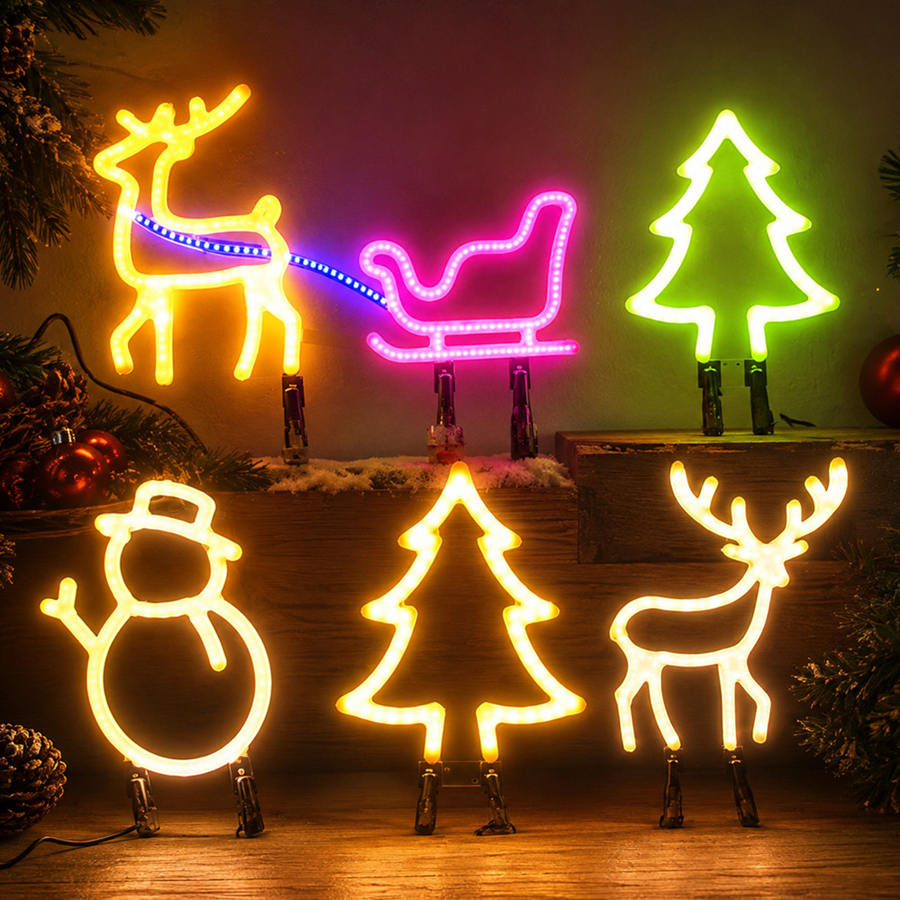 Decoração de Natal: Luminária  - Wall Decor Lighting Tree avaliação e preço