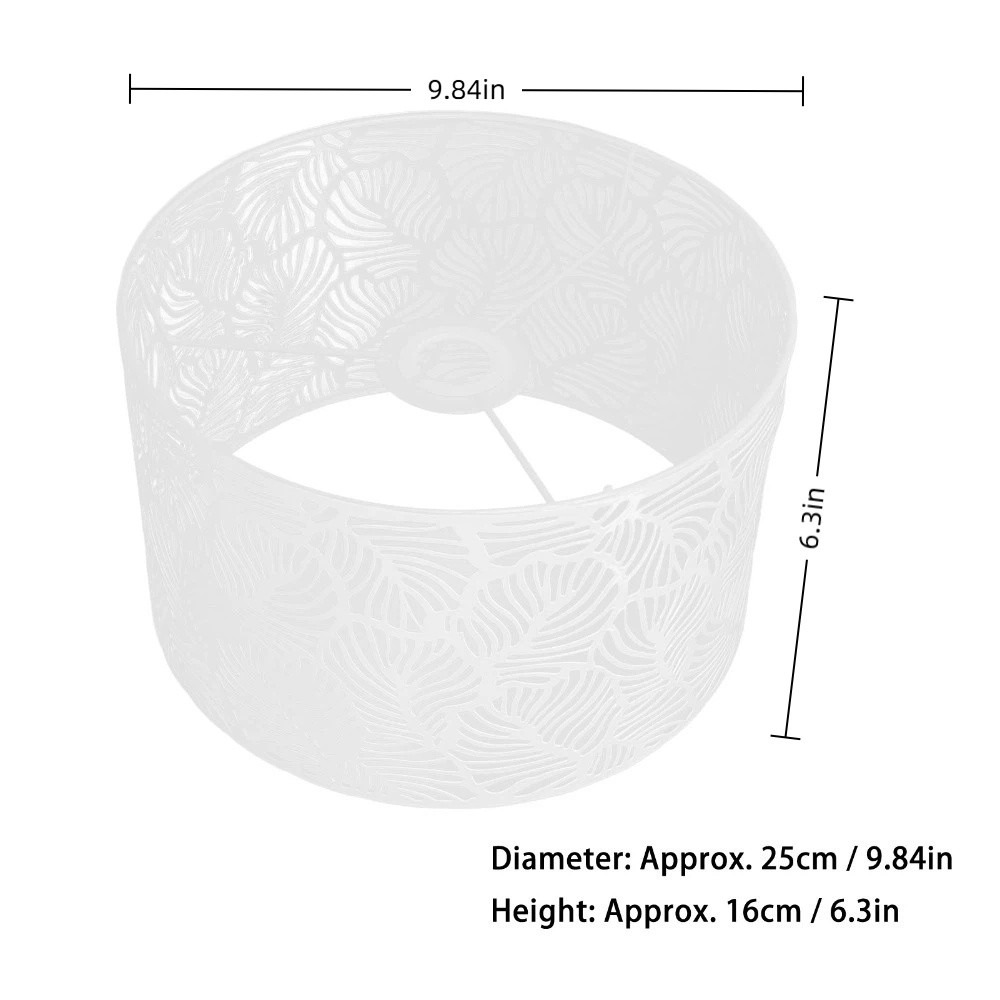 Abajur de ferro moderno com pa - Geometric Lamp Shade avaliação e preço