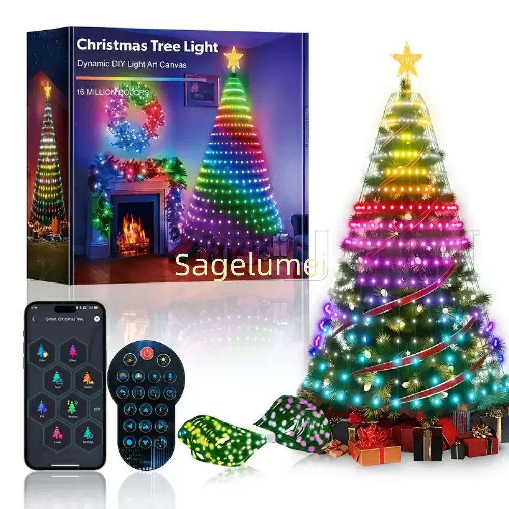 RGBIC 400LEDs Luzes de Natal L - Decor Lighting Uk avaliação e preço