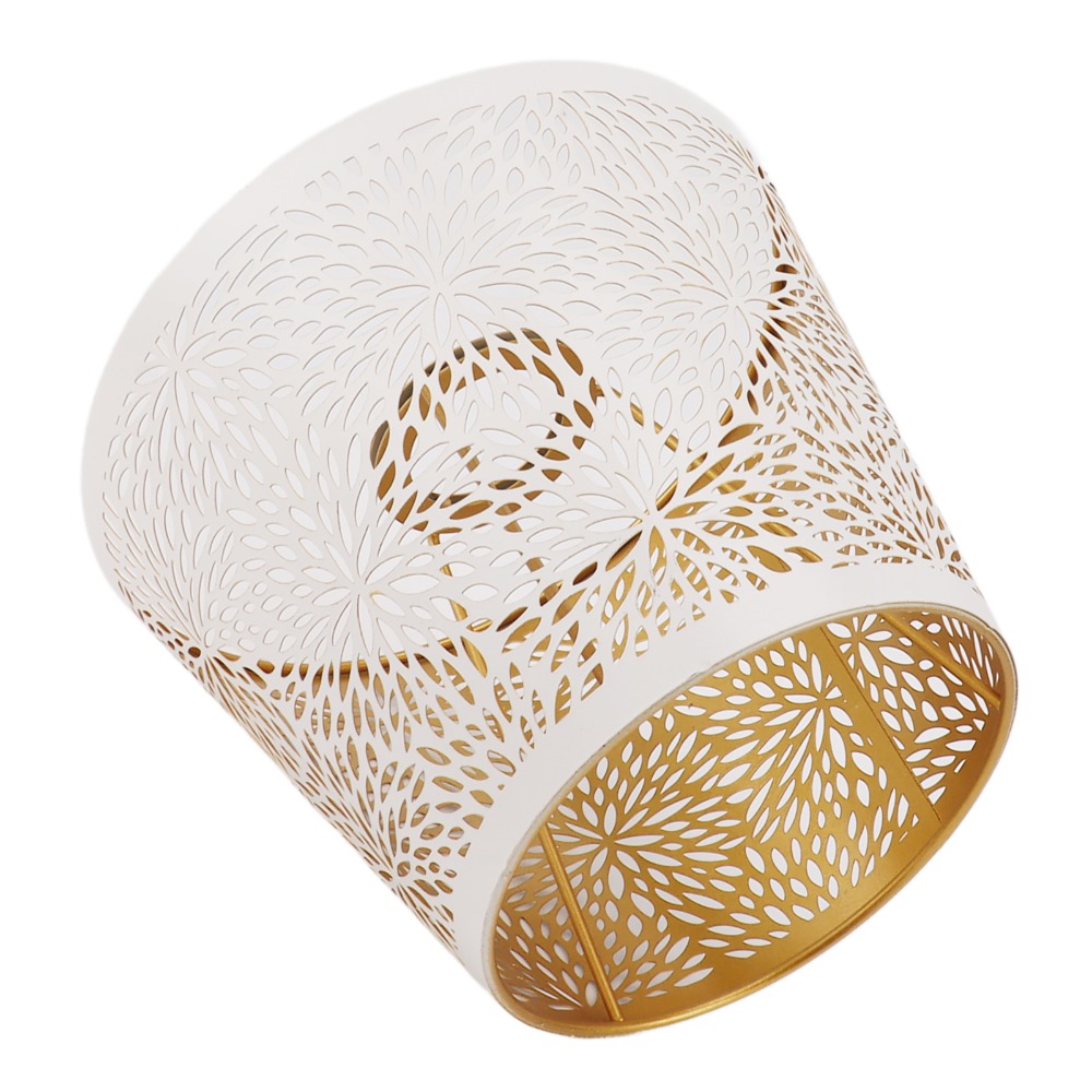 Abajur de Ferro Simples com Pa - Geometric Lamp Shade avaliação e preço