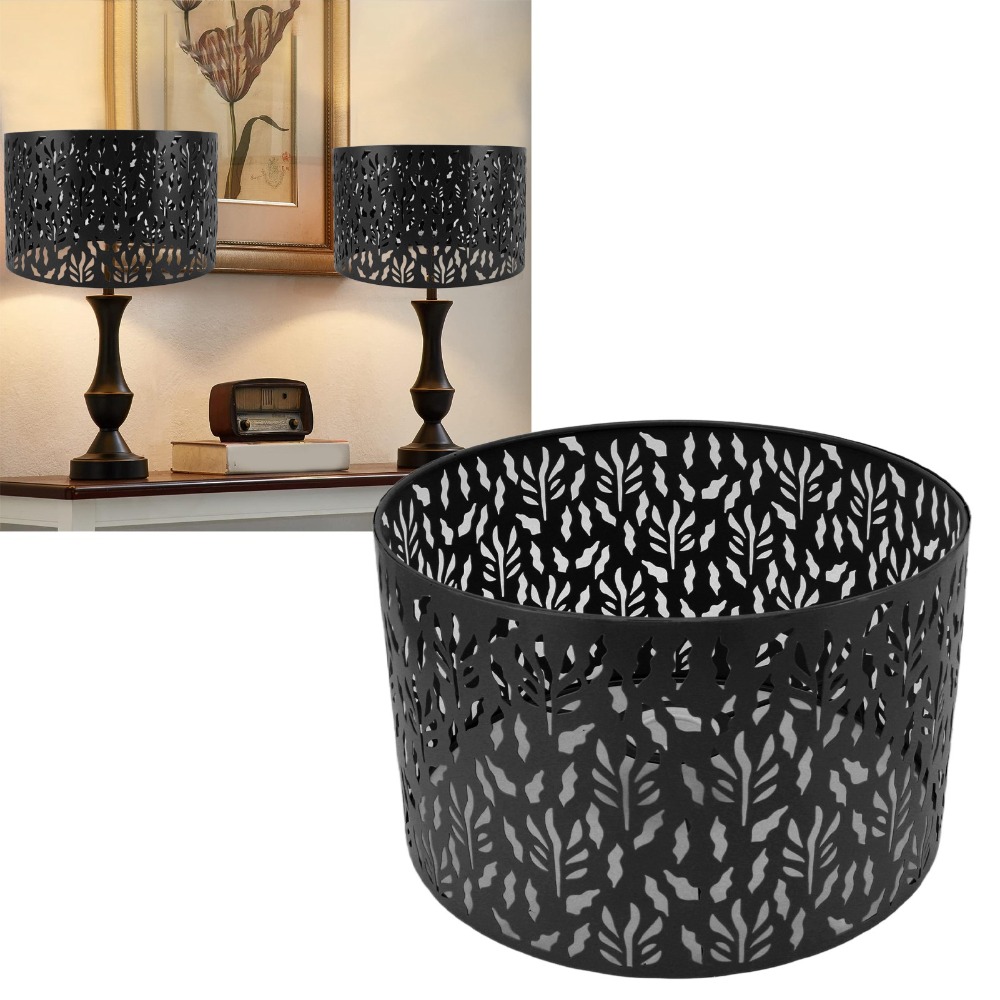 Abajur de Ferro Simples com Pa - Geometric Lamp Shade avaliação e preço