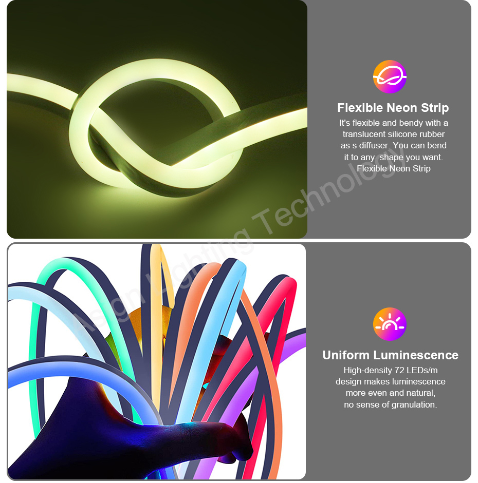 Luz Neon LED RGB Tuya WiFi, Bl - Decor Lighting Uk avaliação e preço