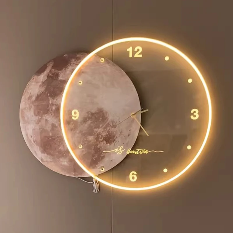 Relógios de Parede 3D Grandes  - Lighting Decor Sunrise avaliação e preço