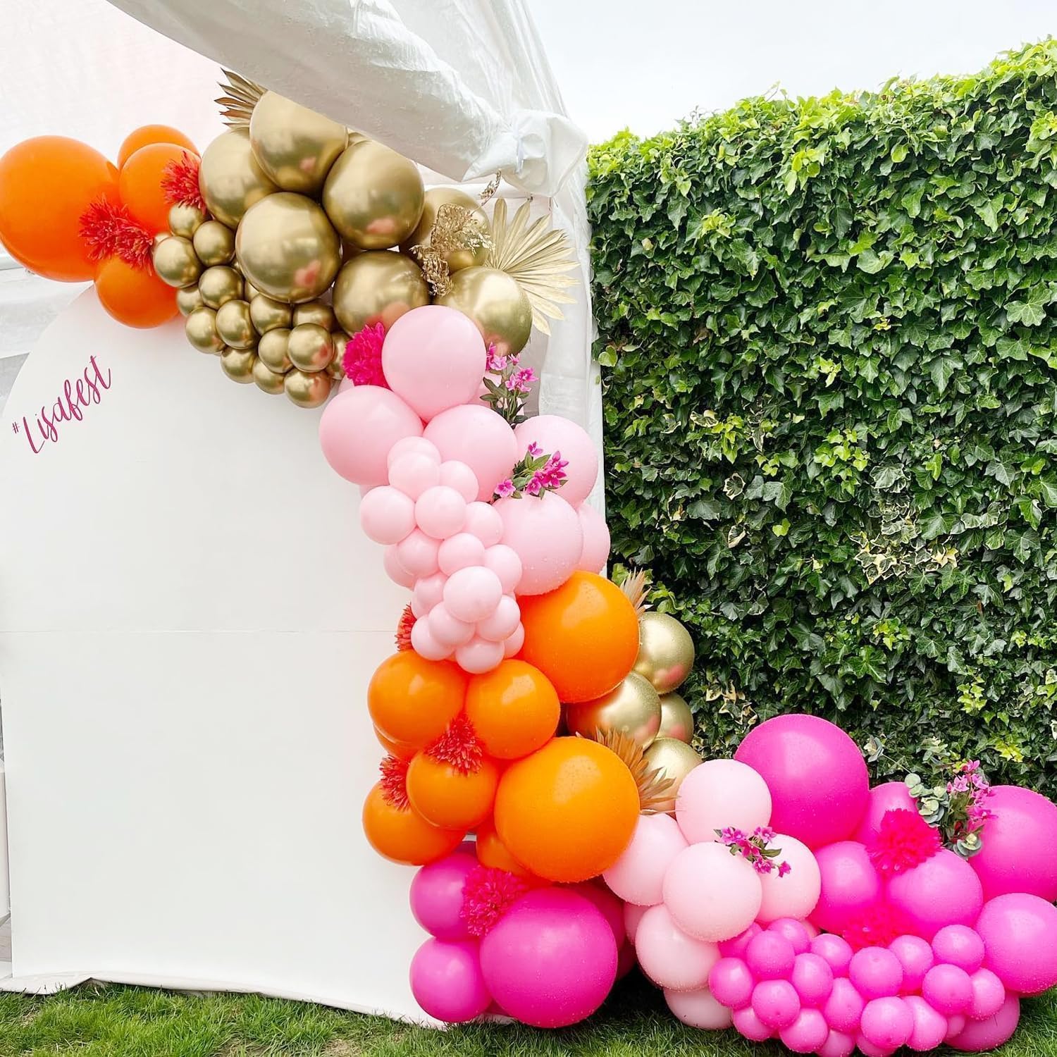 89 Peças de Balões Metálicos R - Orange Lighting Decor avaliação e preço