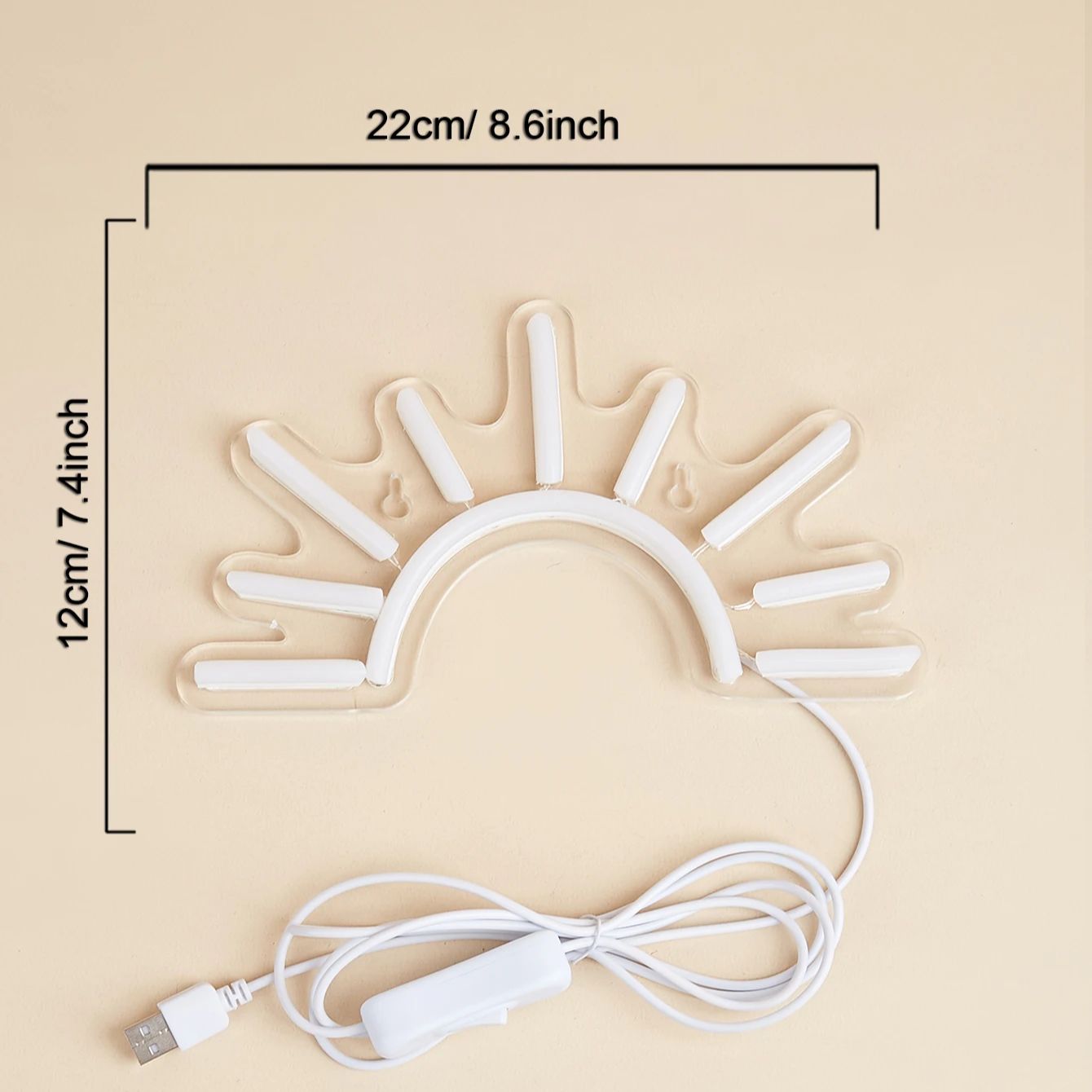 Chi-buy-led sinal de néon, 1pc - Lighting Decor Sunrise avaliação e preço