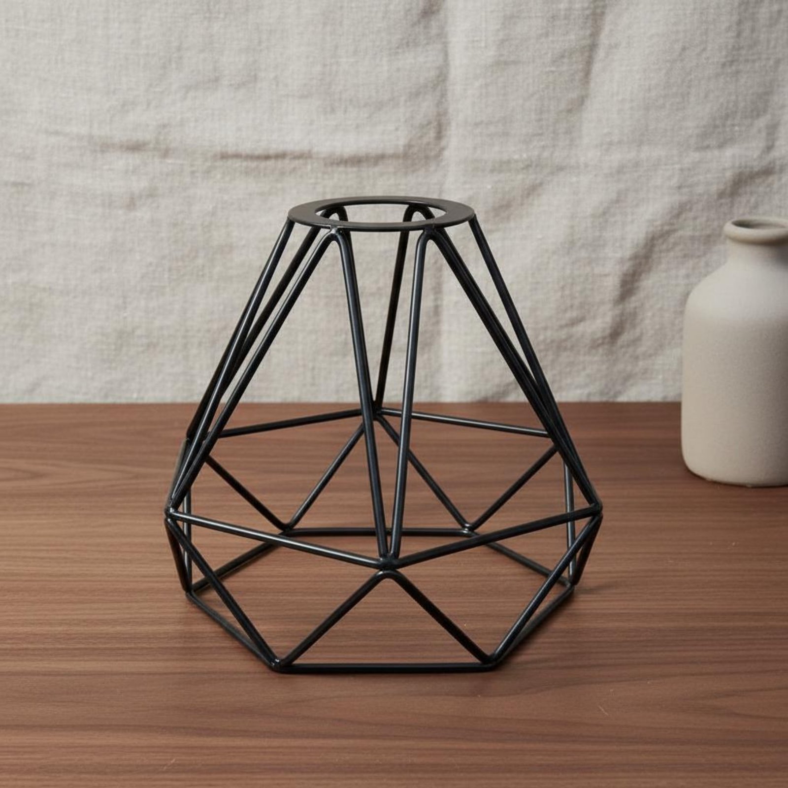 Abajur em Forma de Diamante, D - Geometric Lamp Shade avaliação e preço