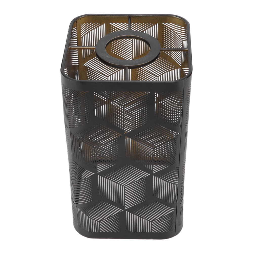 Abajur de ferro moderno com pa - Geometric Lamp Shade avaliação e preço
